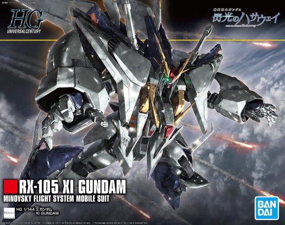 GUNDAM - HGUC 1/144 - RX-105 XI Gundam - Model Kit