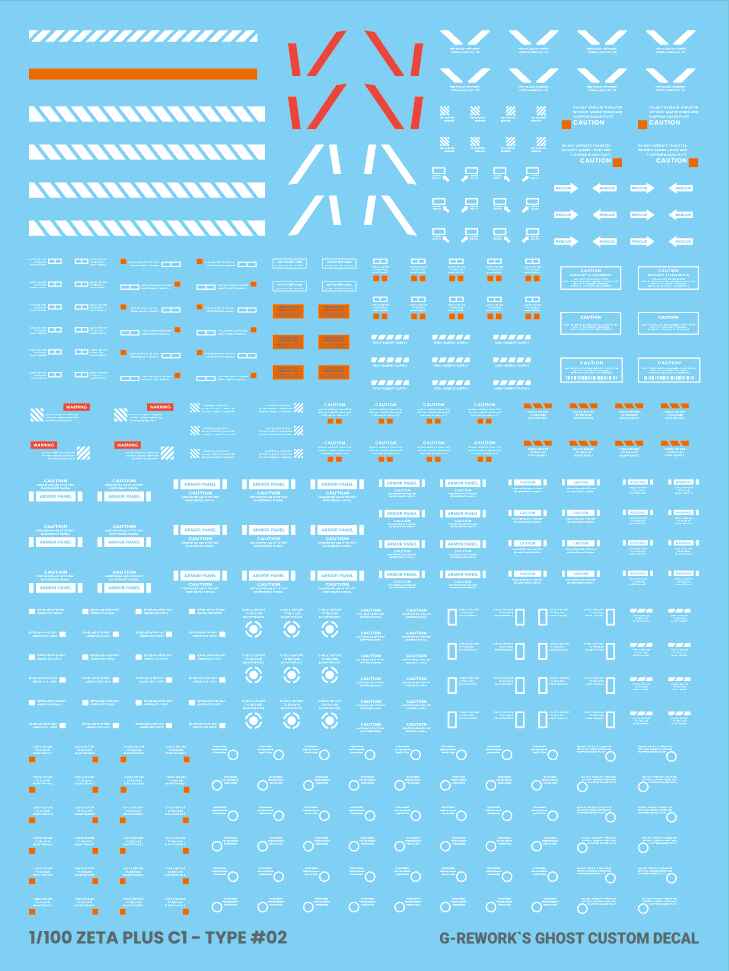 G-Rework - MG MSZ-006C1 Zeta Plus C1 - WaterDecal