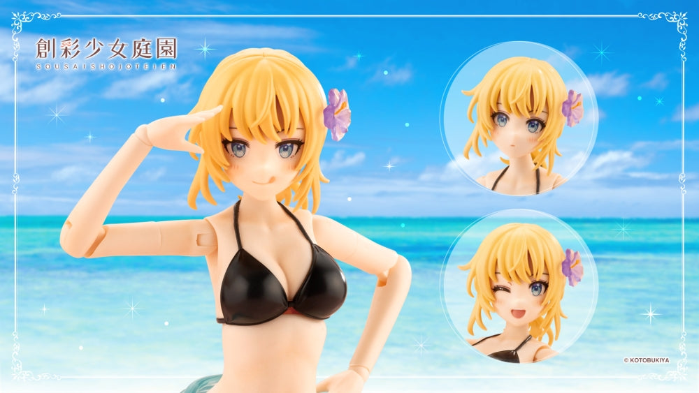 Kotobukiya-Sousai Shojo Teien - Ritsuka Saeki (Swim Style) Hair Arrange Ver.-1