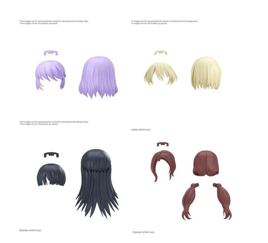 30MS - Option Hair Style Parts Vol.12 All 4 Types