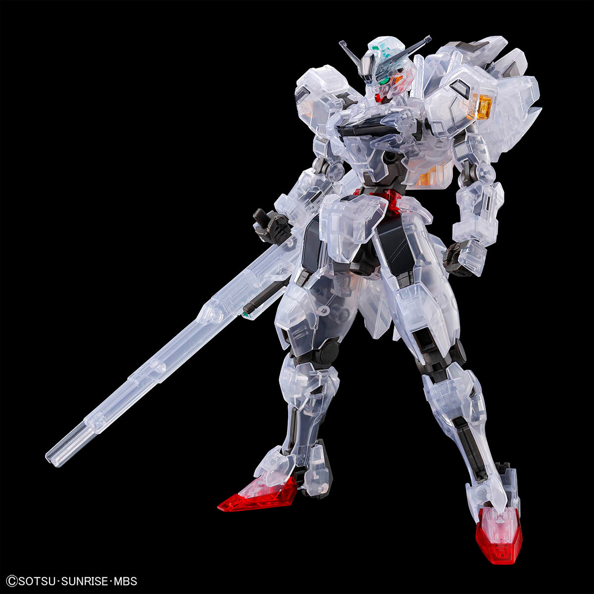 HG 1/144 - Gundam Base Limited - Gundam Calibarn (Clear Color)