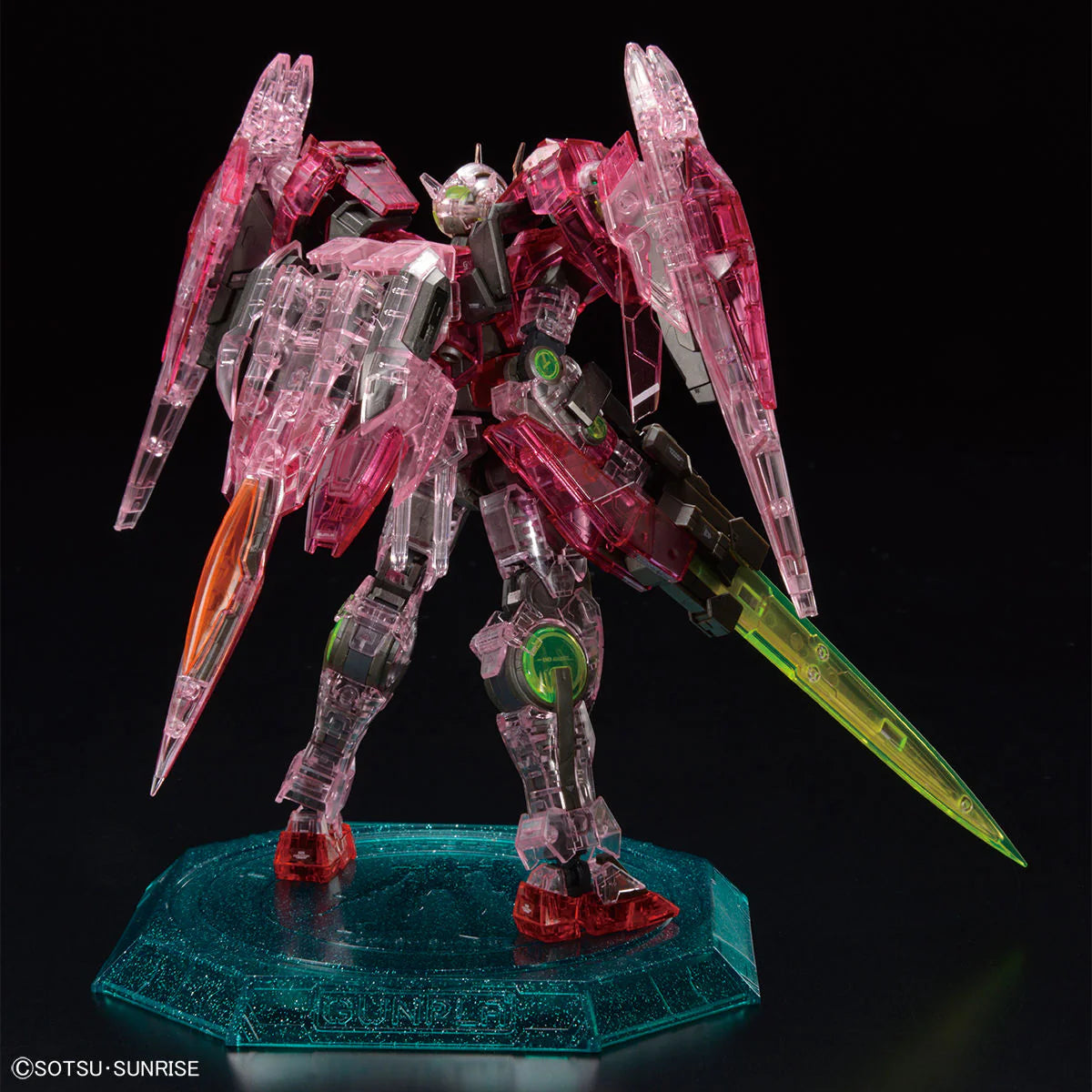 RG 1/144 - Gundam Base Limited - 00-raiser [Trans-Am Clear]