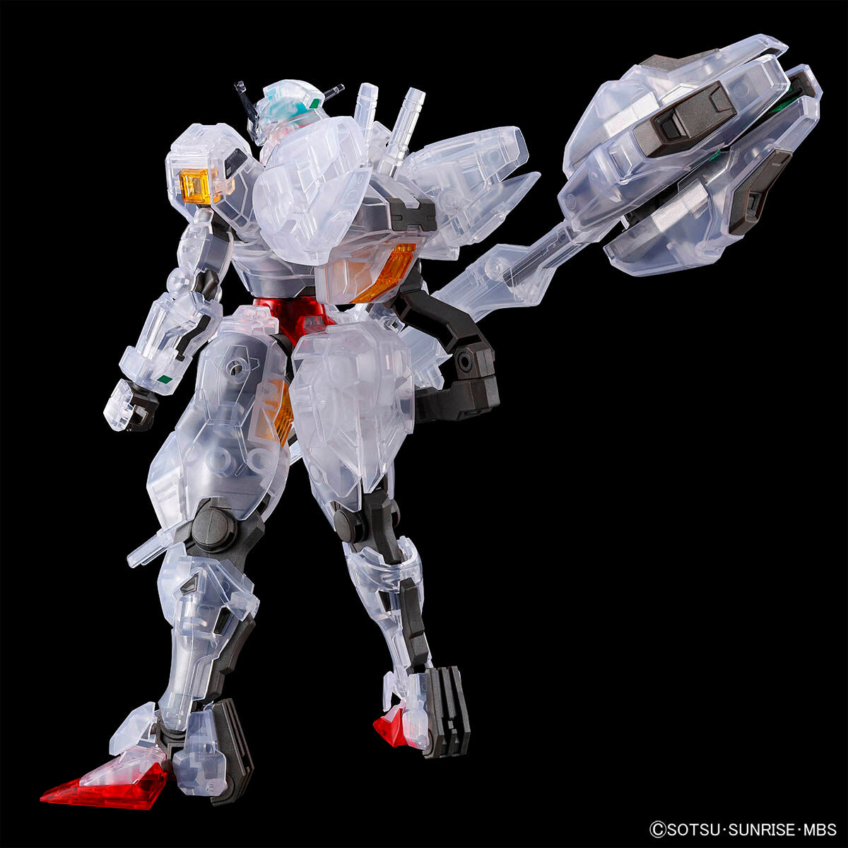 HG 1/144 - Gundam Base Limited - Gundam Calibarn (Clear Color)