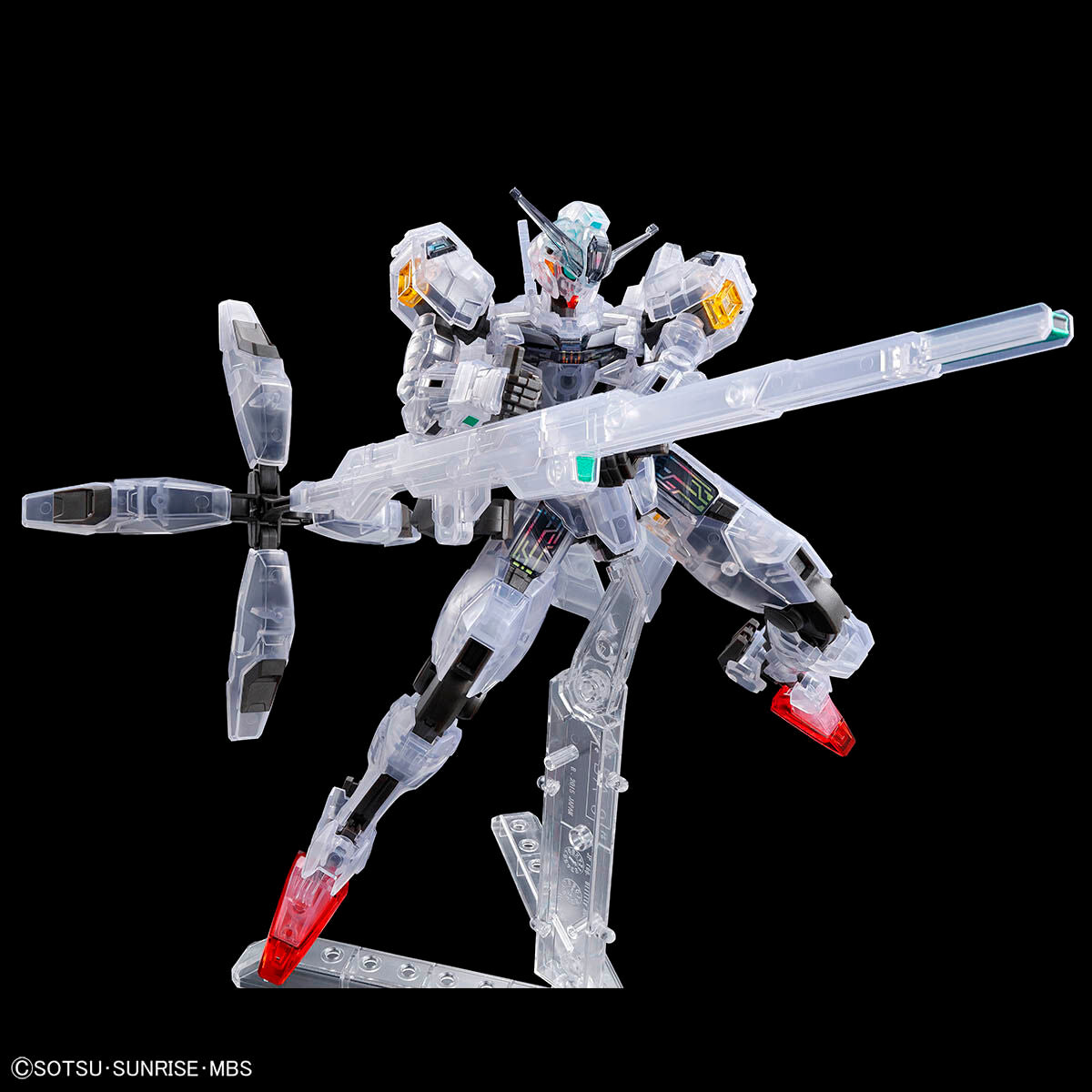 HG 1/144 - Gundam Base Limited - Gundam Calibarn (Clear Color)