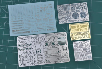 Madworks - 1/144 Etching Parts for RG MSN-04 SAZABI