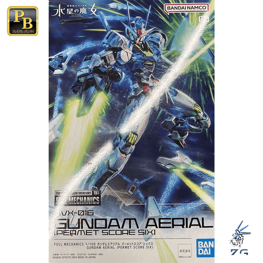 GUNDAM - Full Mechanics 1/100 - Gundam Aerial [Permet Score Six] - Premium Bandai