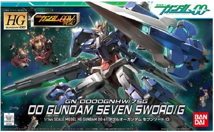 GUNDAM 00 - HG 1/144 - OO Gundam Seven Sword/G