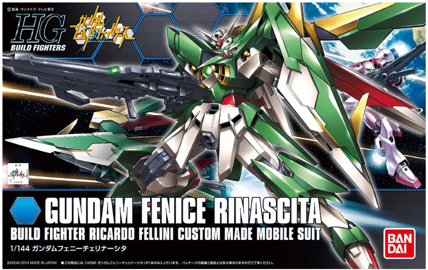 GUNDAM - HG 1/144 - Gundam Fenice Rinascita