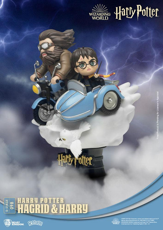 HARRY POTTER - Hagrid & Harry - Statuette D-Stage Standard