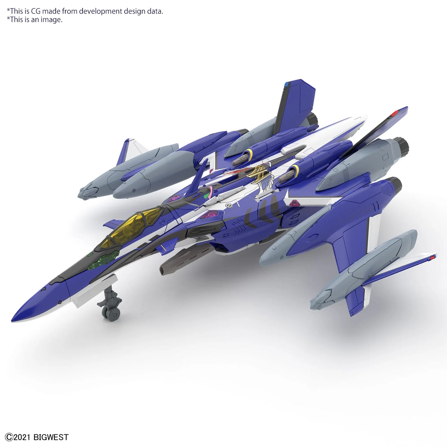 MACROSS - HG 1/100 - YF-29 Durandal Valkyrie Full Set