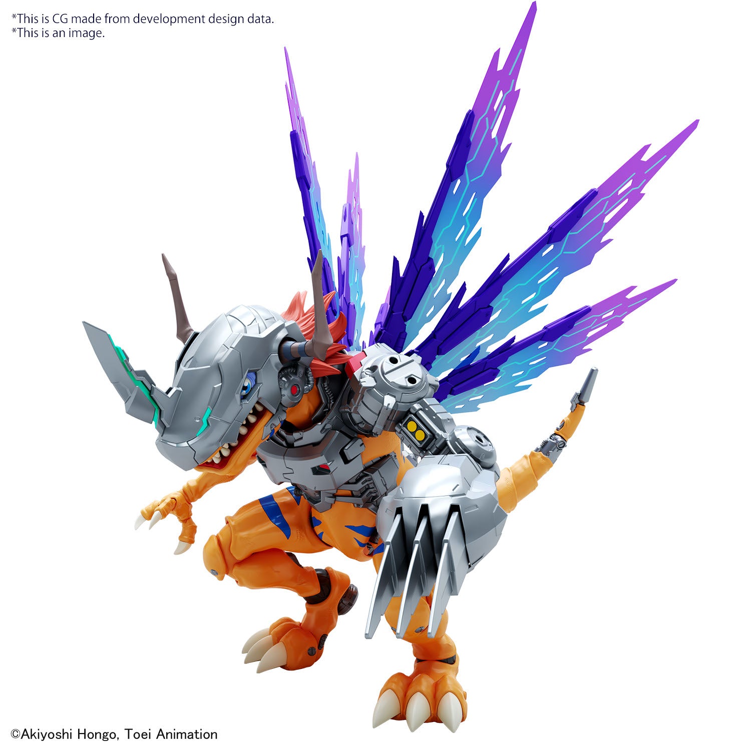 DIGIMON - Figure-Rise STD Amplified Metalgreymon - Model Kit