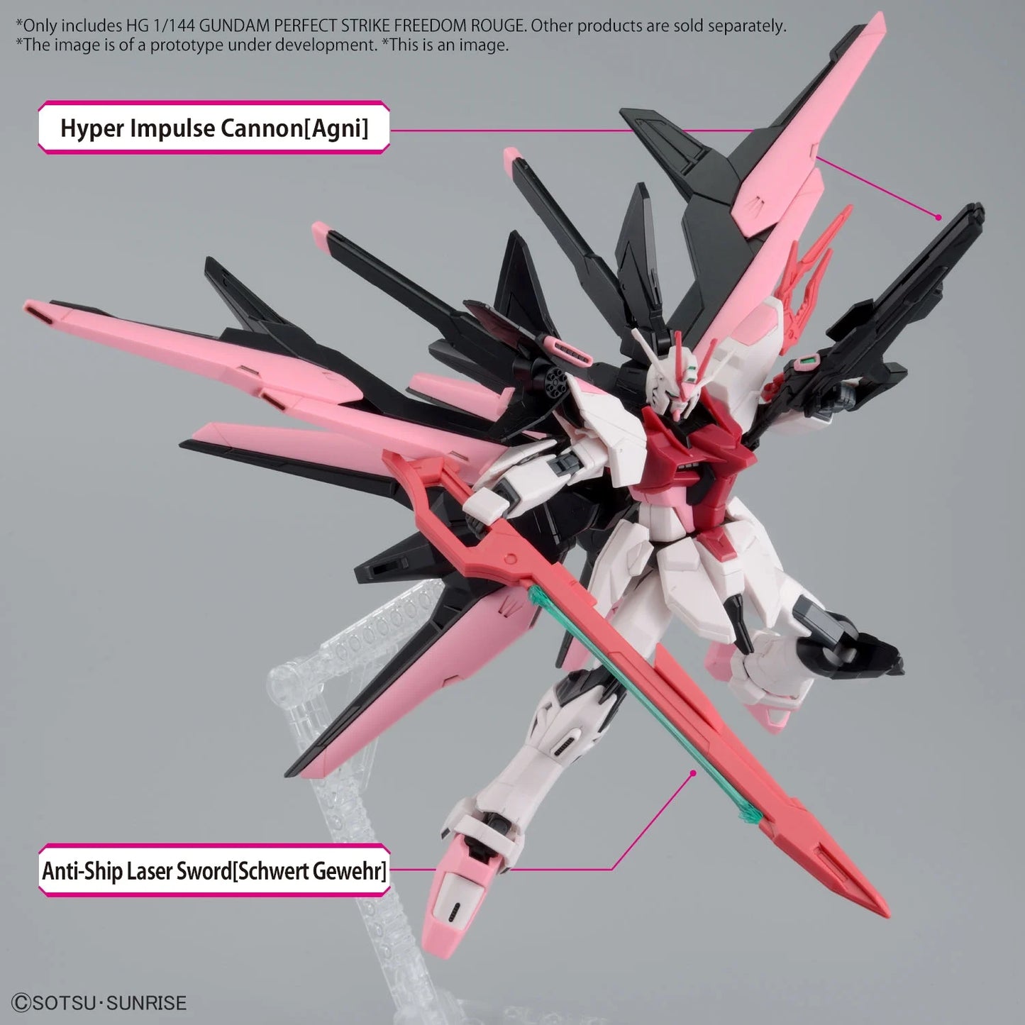GUNDAM - HG 1/144 - Gundam Perfect Strike Freedom Rouge - Model Kit