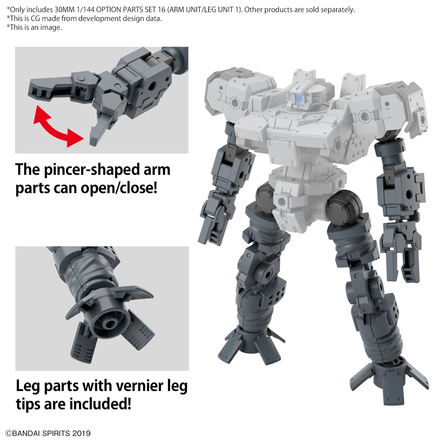 30MM - オプションパーツセット – Zone Gunpla