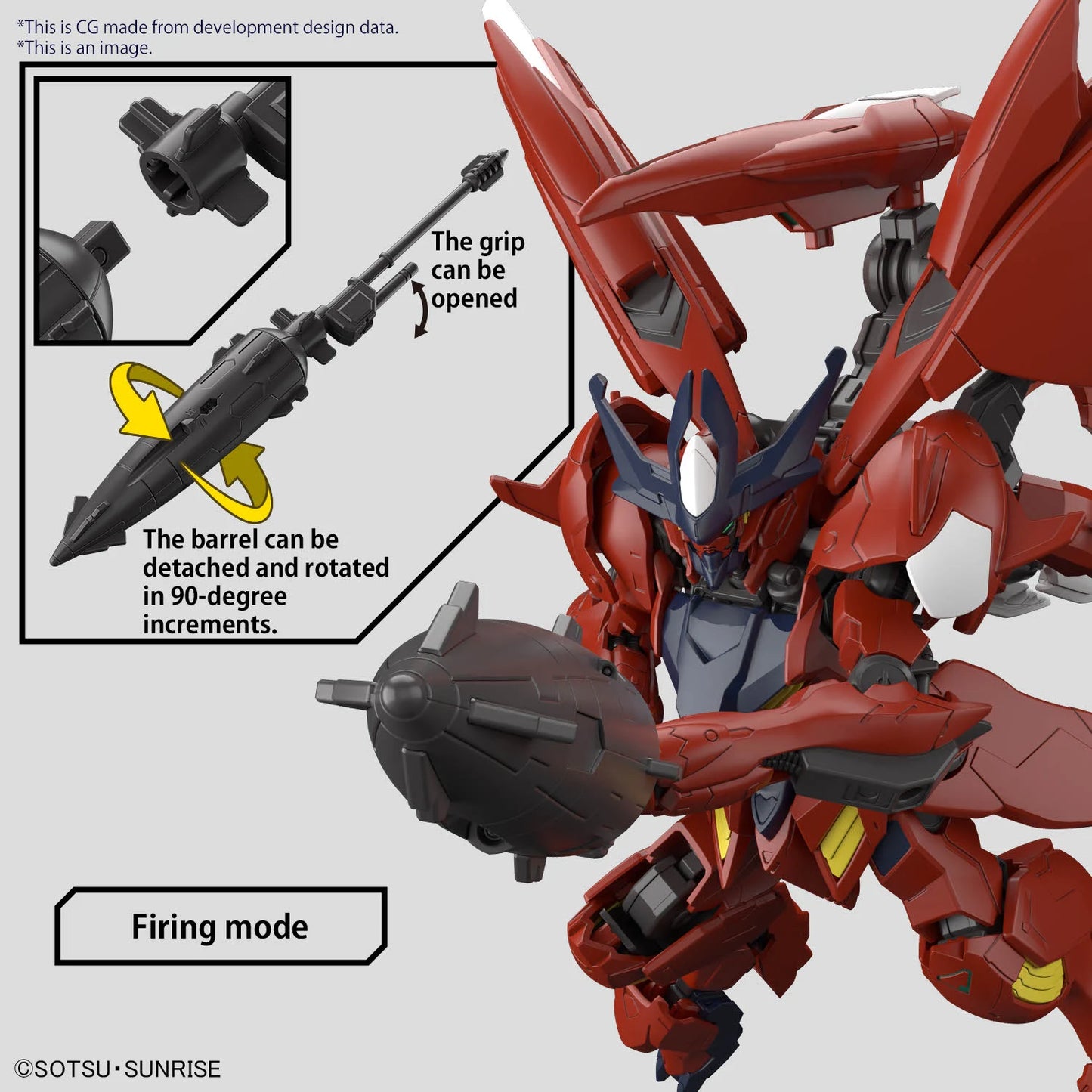 GUNDAM - HG 1/144 - Gundam Amazing Barbatos Lupus - Model Kit