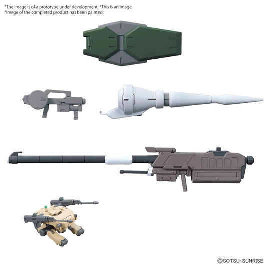GUNDAM - Option Parts Set Gunpla 11 (Smoothbore Gun Barbatos) - Model Kit