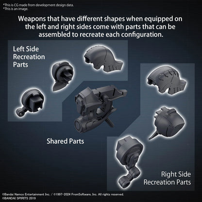 ARMORED CORE VI - 30MM - Option Parts Set Weapon Set 01 - Model Kit
