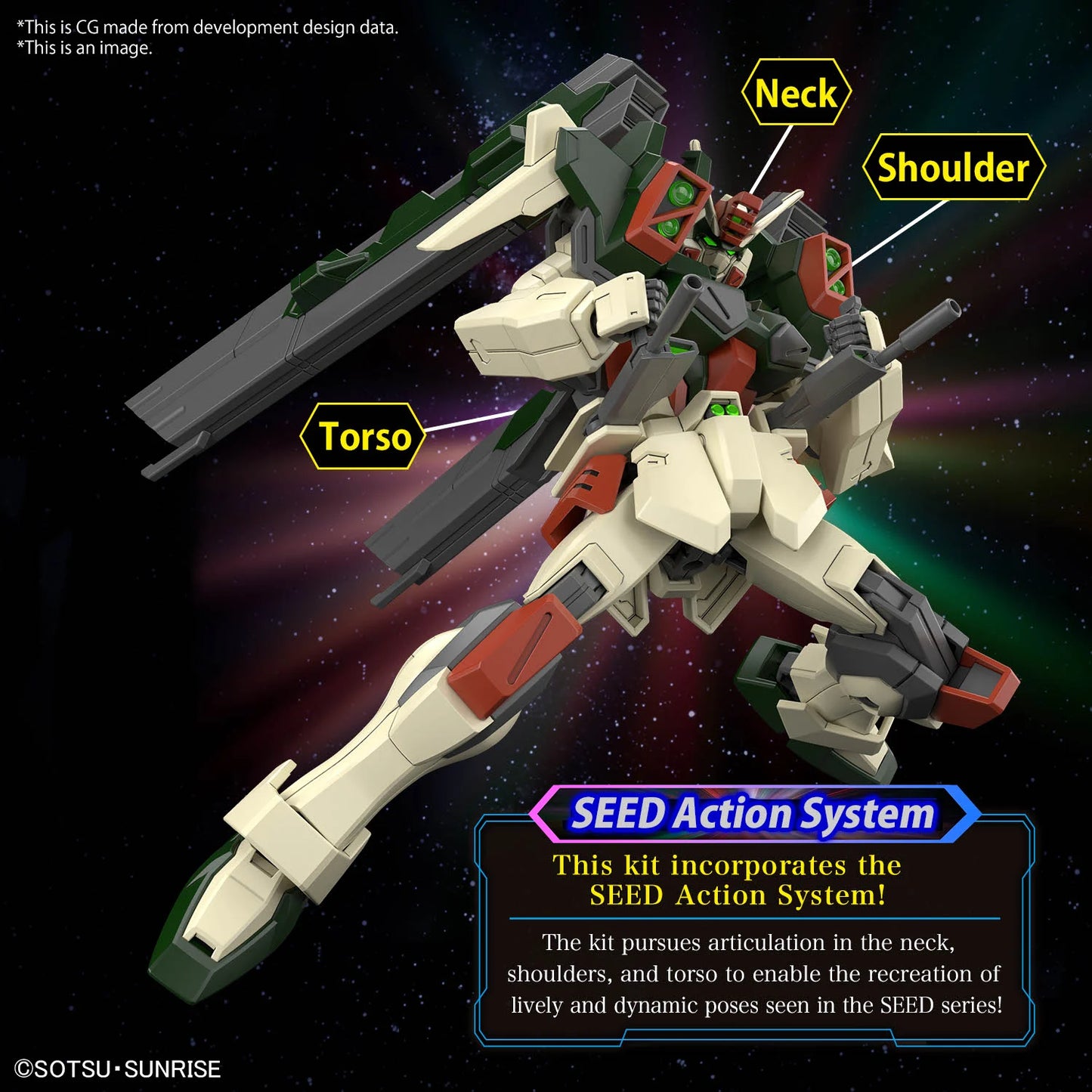 GUNDAM - HG 1/144 - Lightning Buster Gundam - Model Kit
