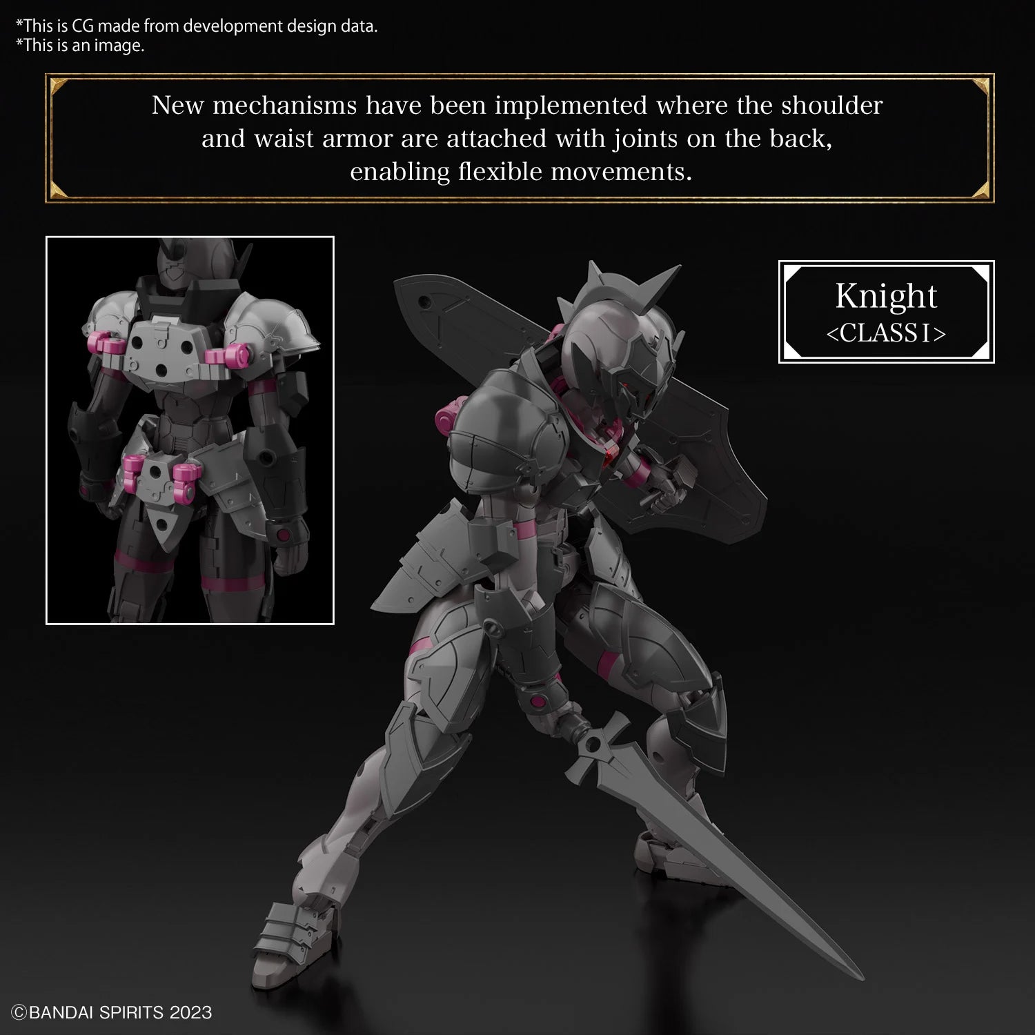 30MF - 1/144 - Rosan Knight - Model Kit