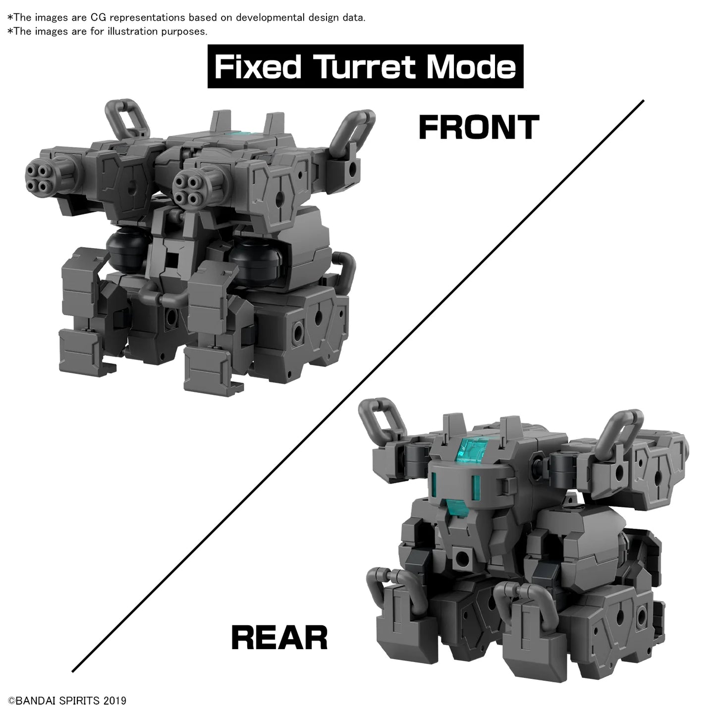 30MM - 1/144 - Extended Armament Vehicule (Smart Trans. Mac.)