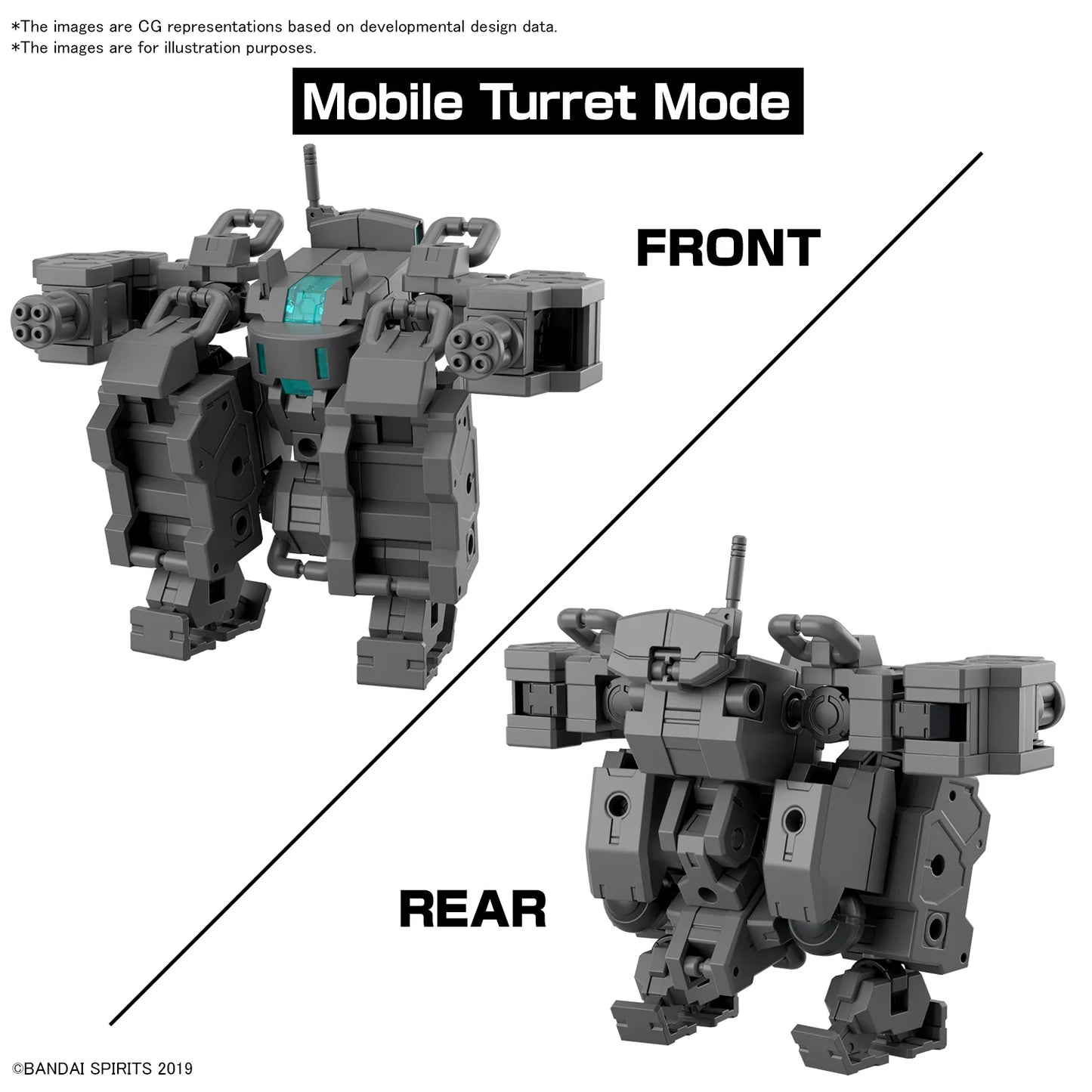 30MM - 1/144 - Extended Armament Vehicule (Smart Trans. Mac.)