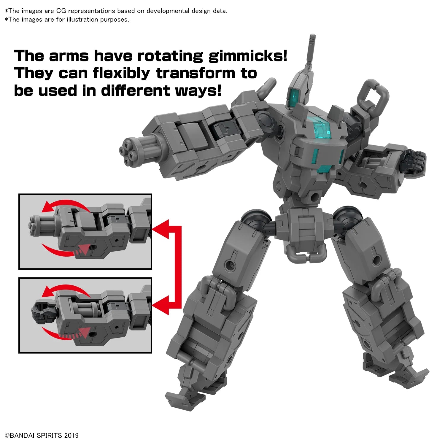 30MM - 1/144 - Extended Armament Vehicule (Smart Trans. Mac.)