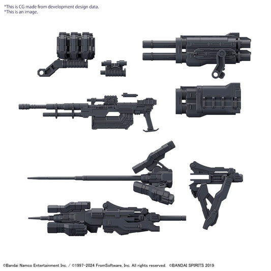 ARMORED CORE VI - 30MM - Option Parts Set Weapon Set 02