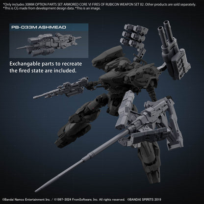 ARMORED CORE VI - 30MM - Option Parts Set Weapon Set 02