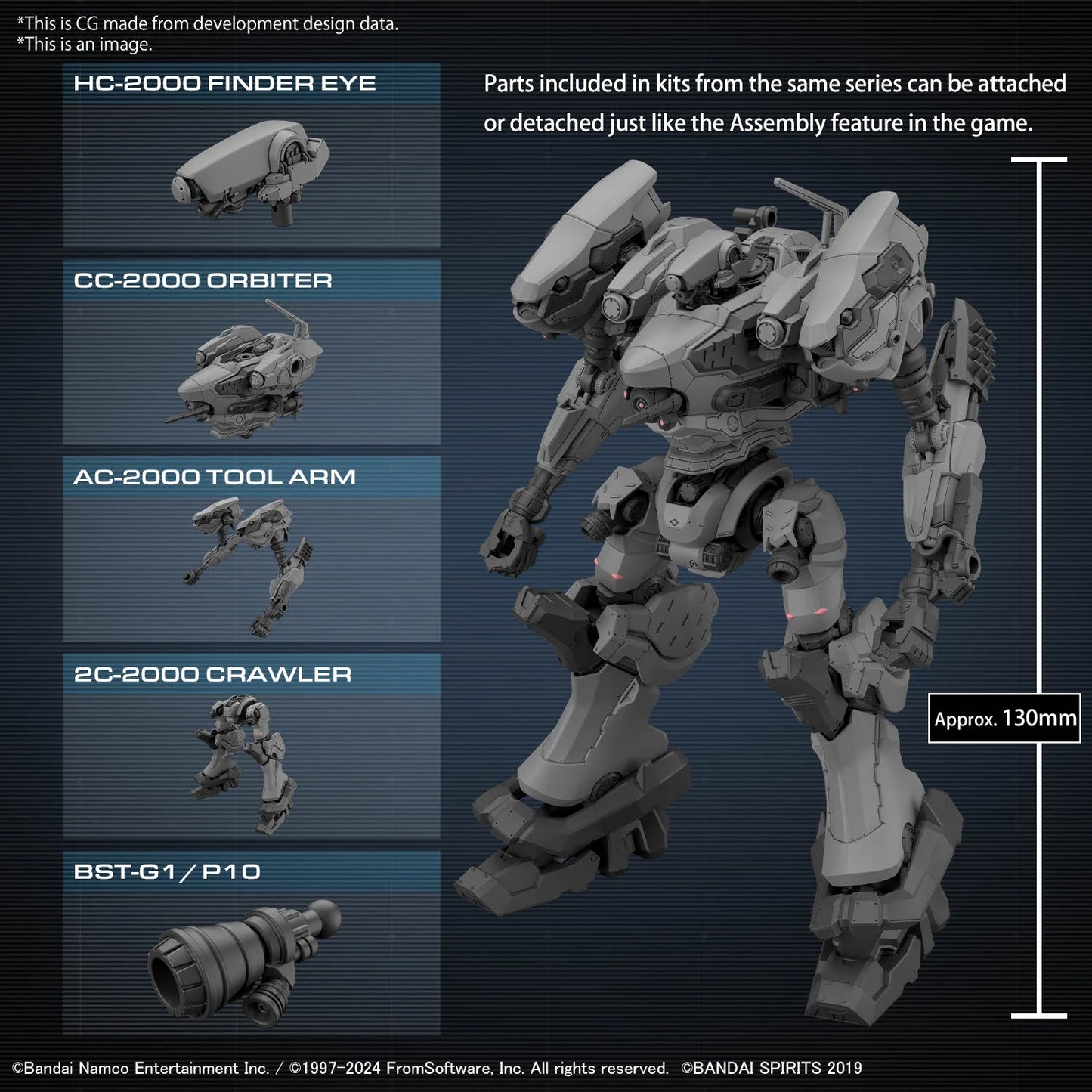 ARMORED CORE VI - 30MM - RaD CC-2000 Orbiter