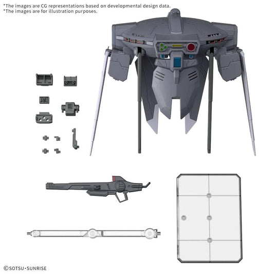 GUNDAM - OPTION PARTS SET GUNPLA 15 (CAVALIER AIFRID)