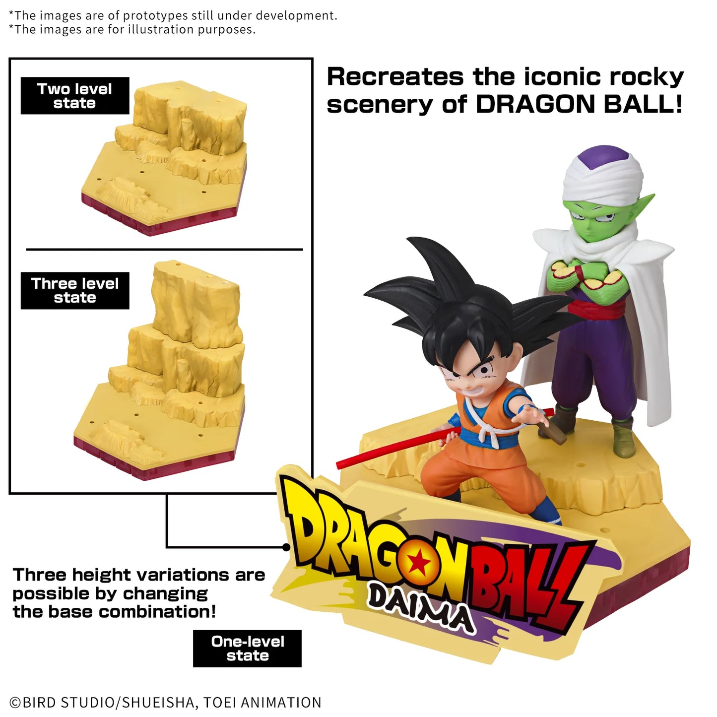 DRAGON BALL DAIMA - Son Goku (Mini) & Piccolo (Mini)