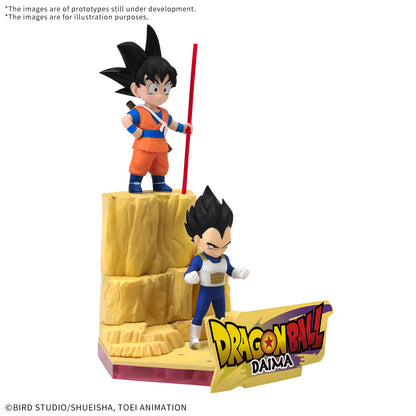 DRAGON BALL DAIMA - Son Goku (Mini) & Vegeta (Mini)