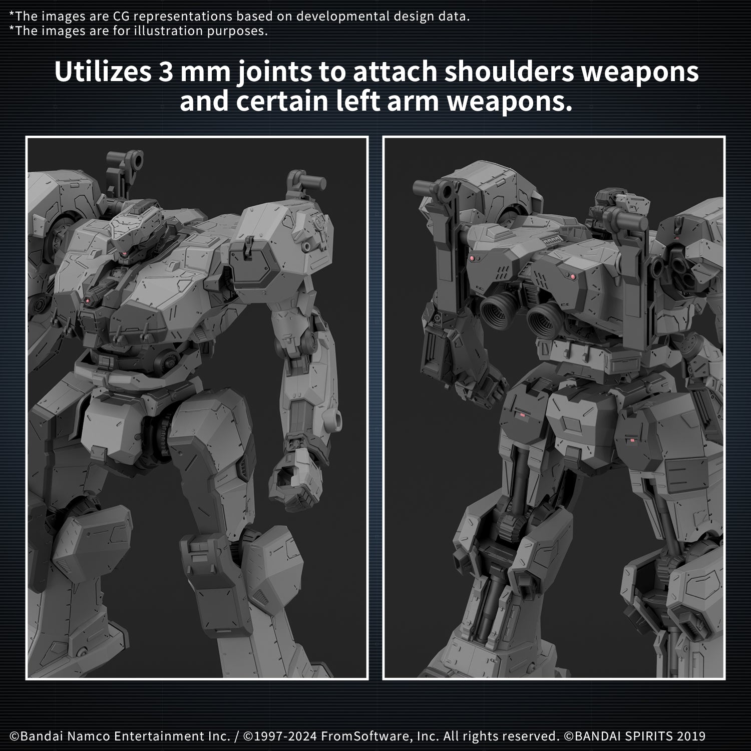 ARMORED CORE VI - 30MM - Balam Industries BD-011 Melander