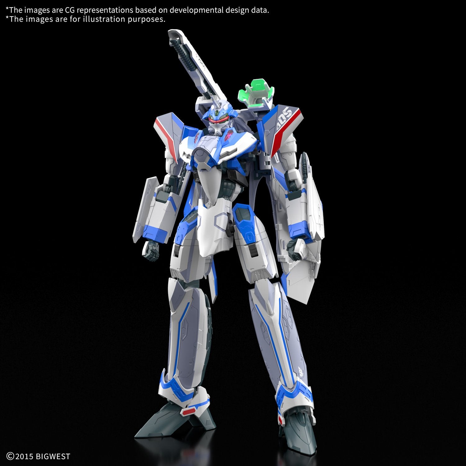 MACROSS - HG 1/100 VF-31J Siegfried (Hayate Immelmann Use) Deluxe