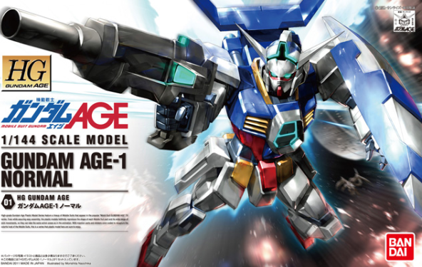 GUNDAM - HG 1/144 - Gundam Age-1 Normal