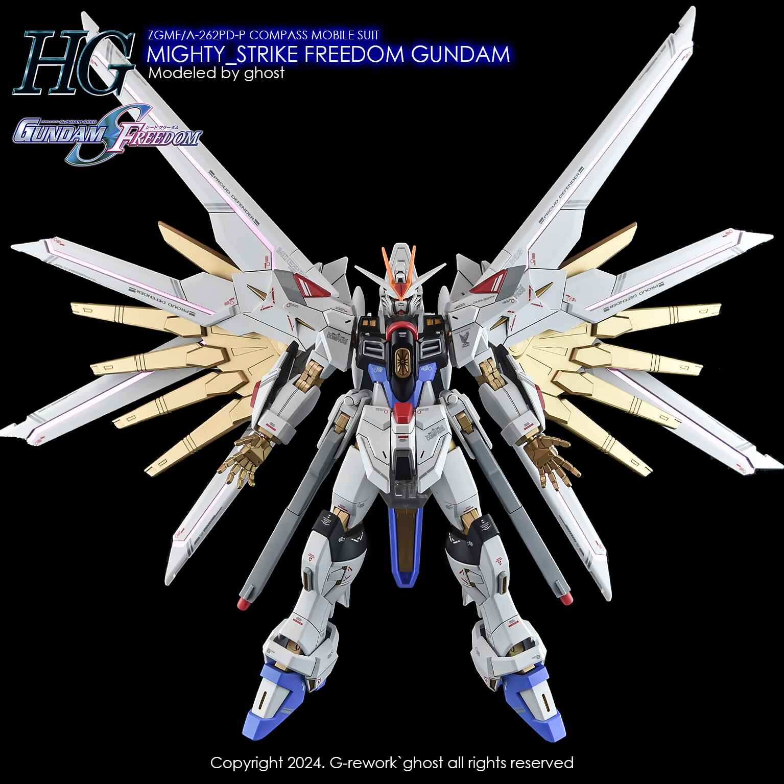 G-Rework - HG Mighty Strike Freedom Gundam