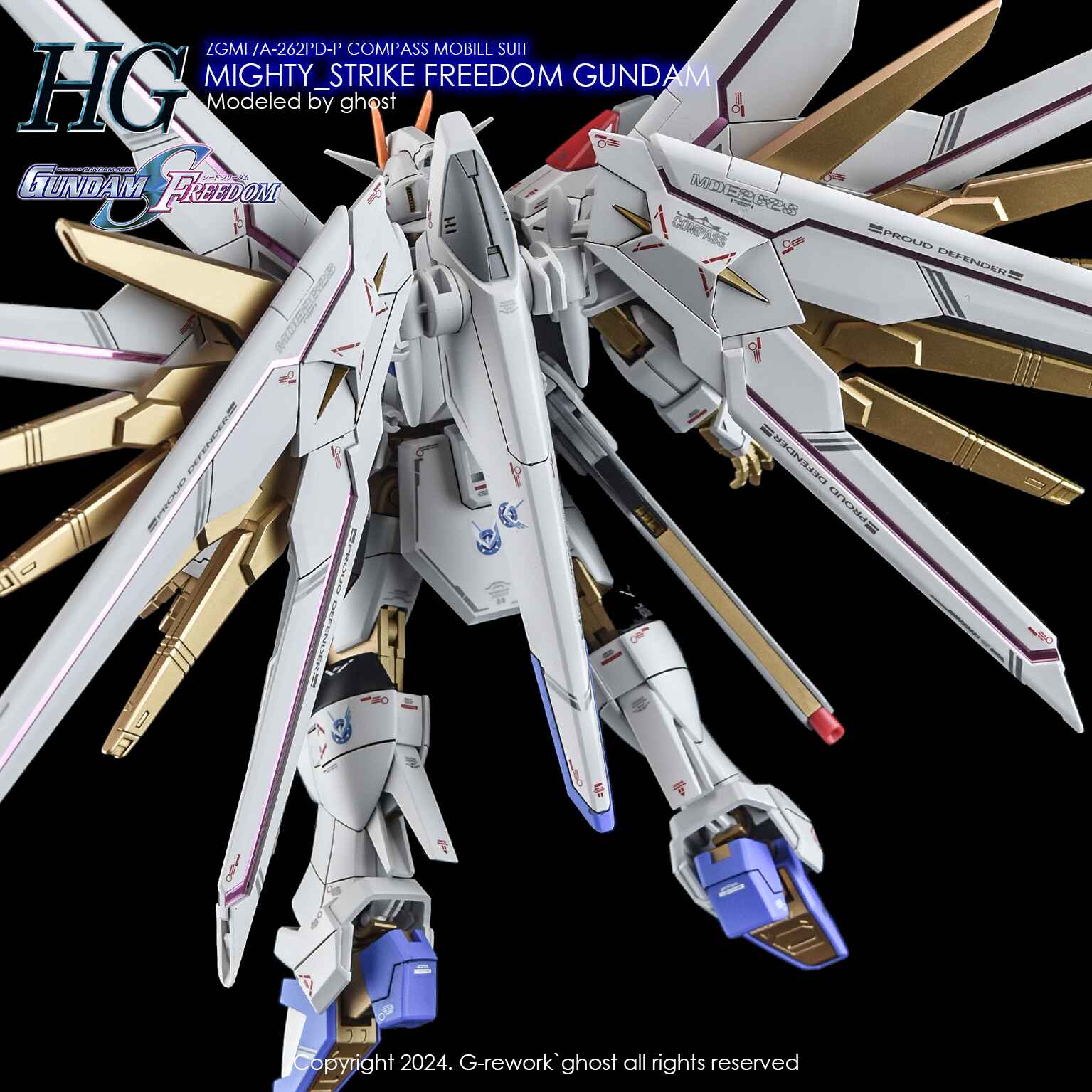 G-Rework - HG Mighty Strike Freedom Gundam