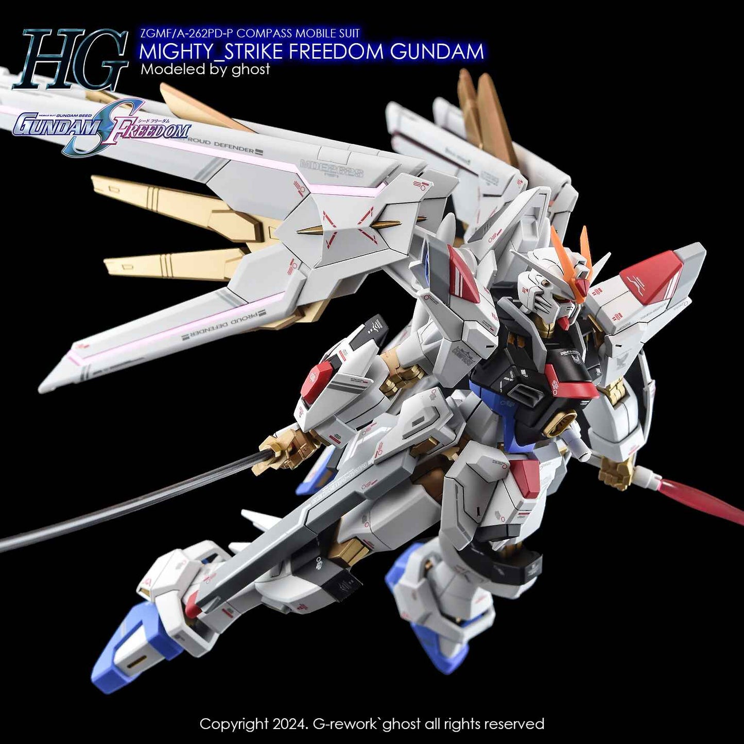 G-Rework - HG Mighty Strike Freedom Gundam