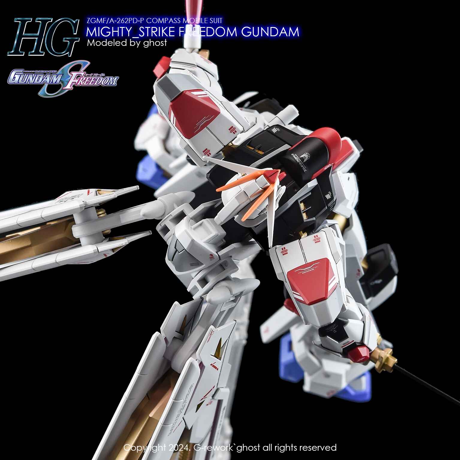 G-Rework - HG Mighty Strike Freedom Gundam