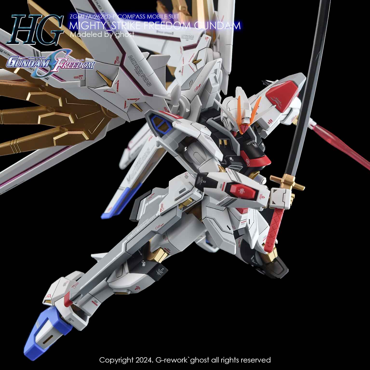 G-Rework - HG Mighty Strike Freedom Gundam