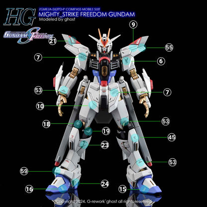 G-Rework - HG Mighty Strike Freedom Gundam