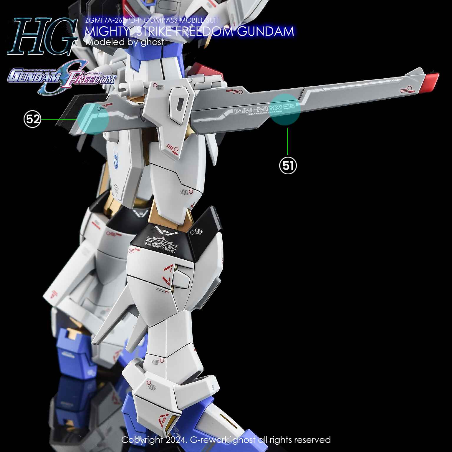 G-Rework - HG Mighty Strike Freedom Gundam