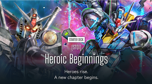 Gundam Card Game - Starter Deck Heroic Beginnings [ST01]