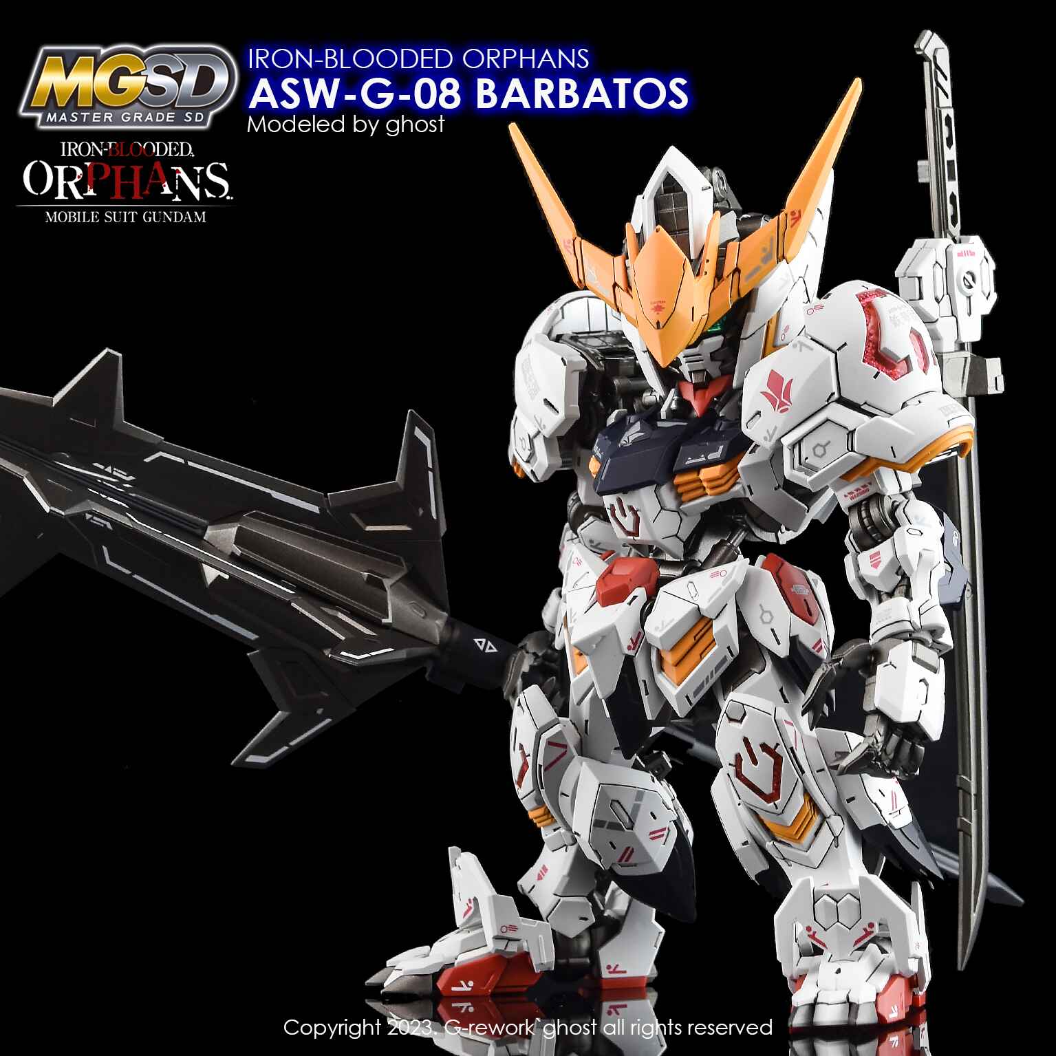 G-Rework - MGSD Gundam Barbatos