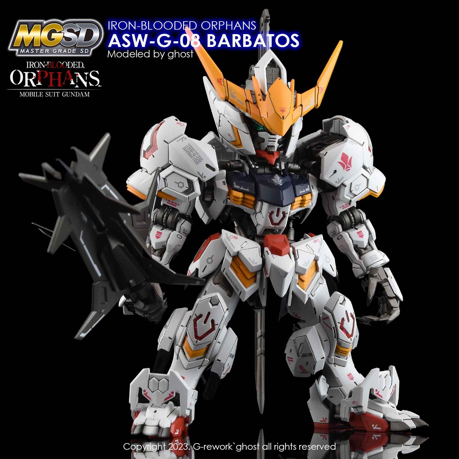 G-Rework - MGSD Gundam Barbatos