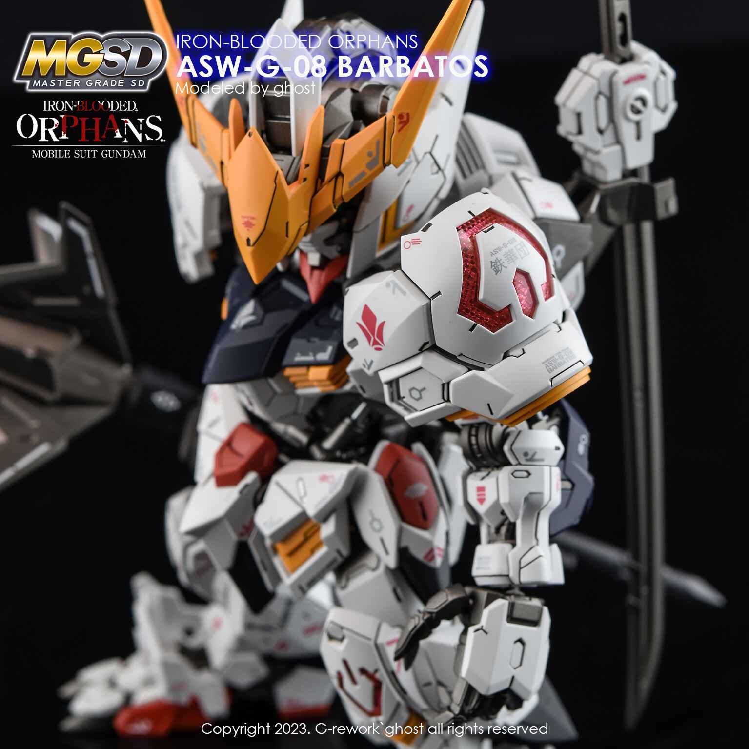 G-Rework - MGSD Gundam Barbatos