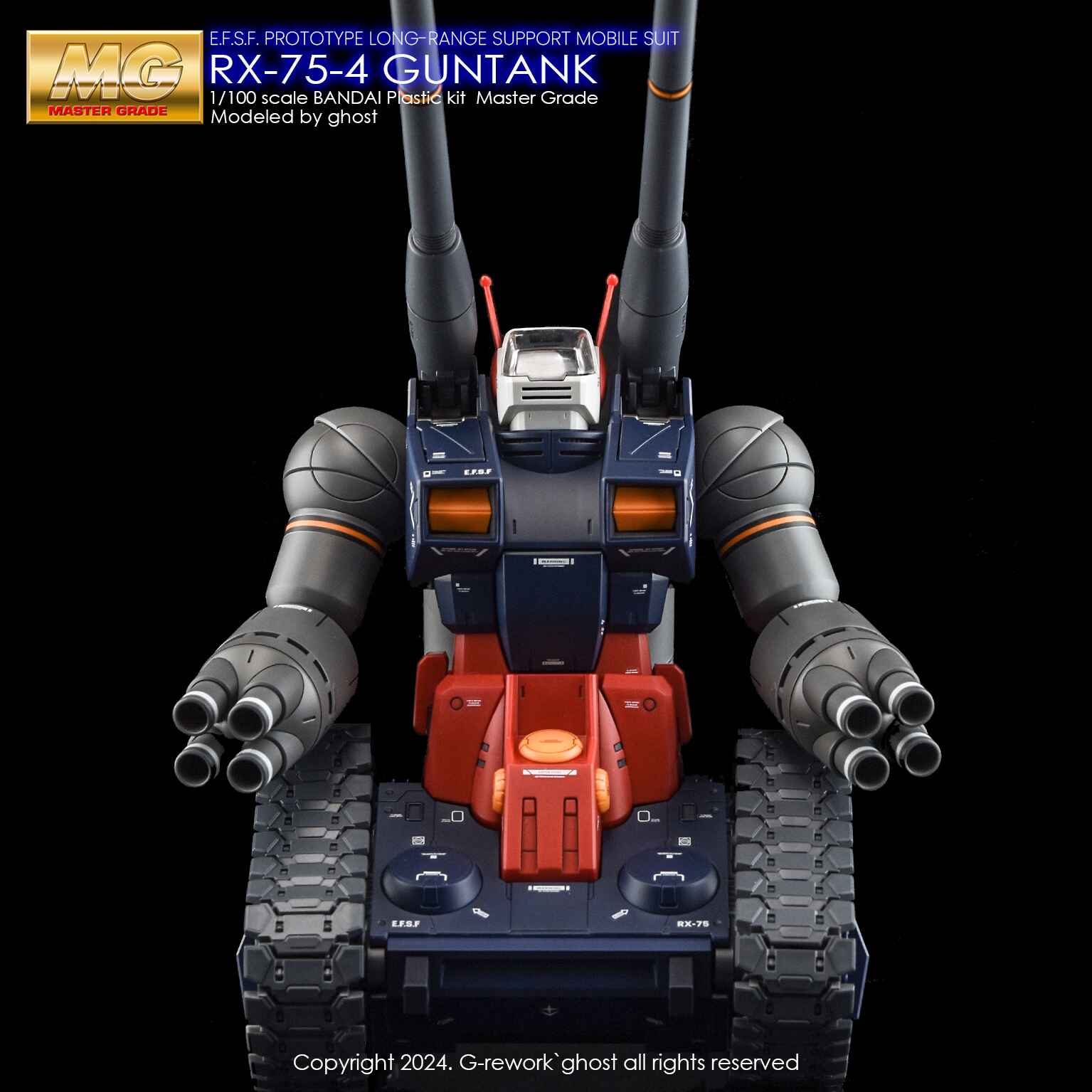 G-Rework - MG RX-75-4 Guntank - WaterDecal