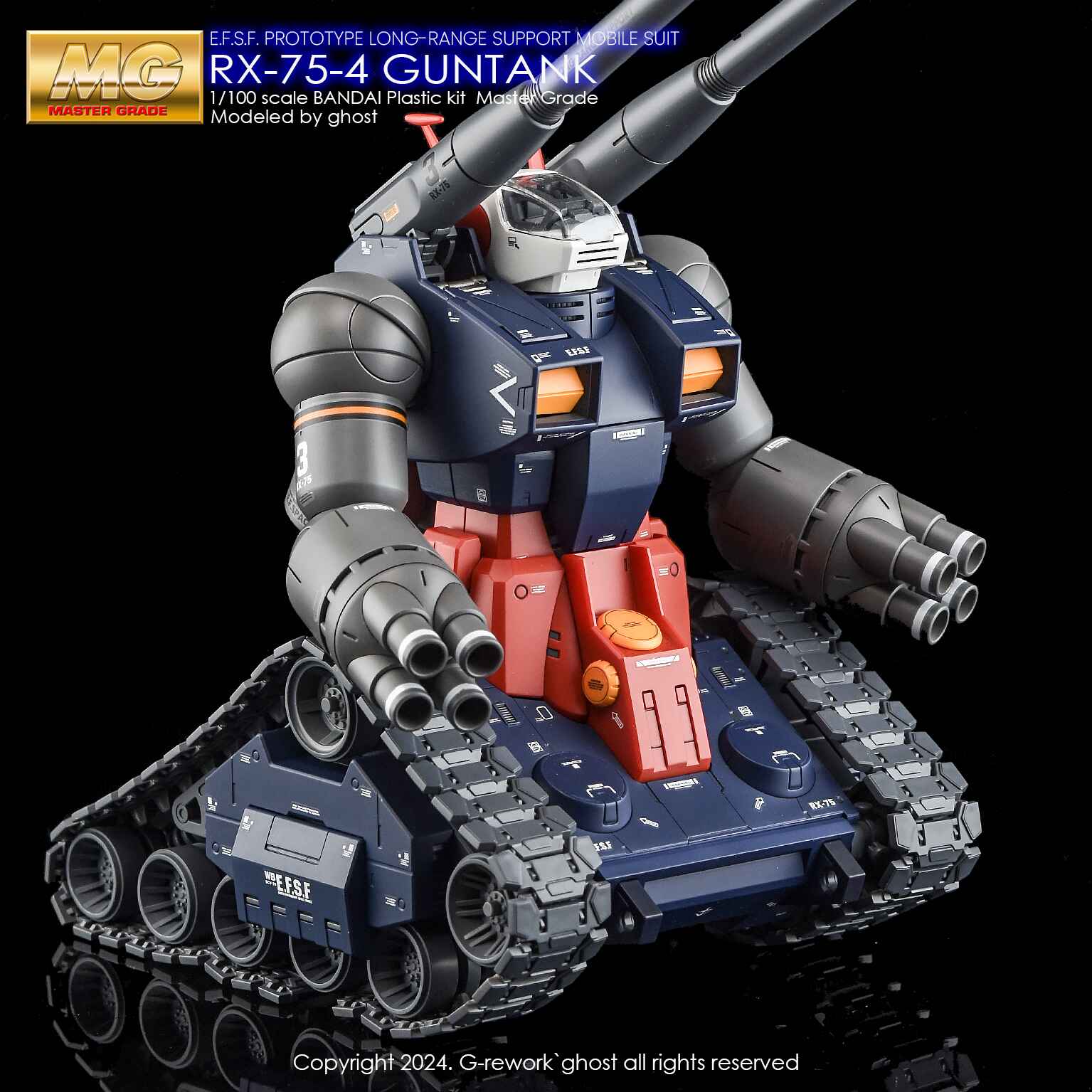 G-Rework - MG RX-75-4 Guntank - WaterDecal