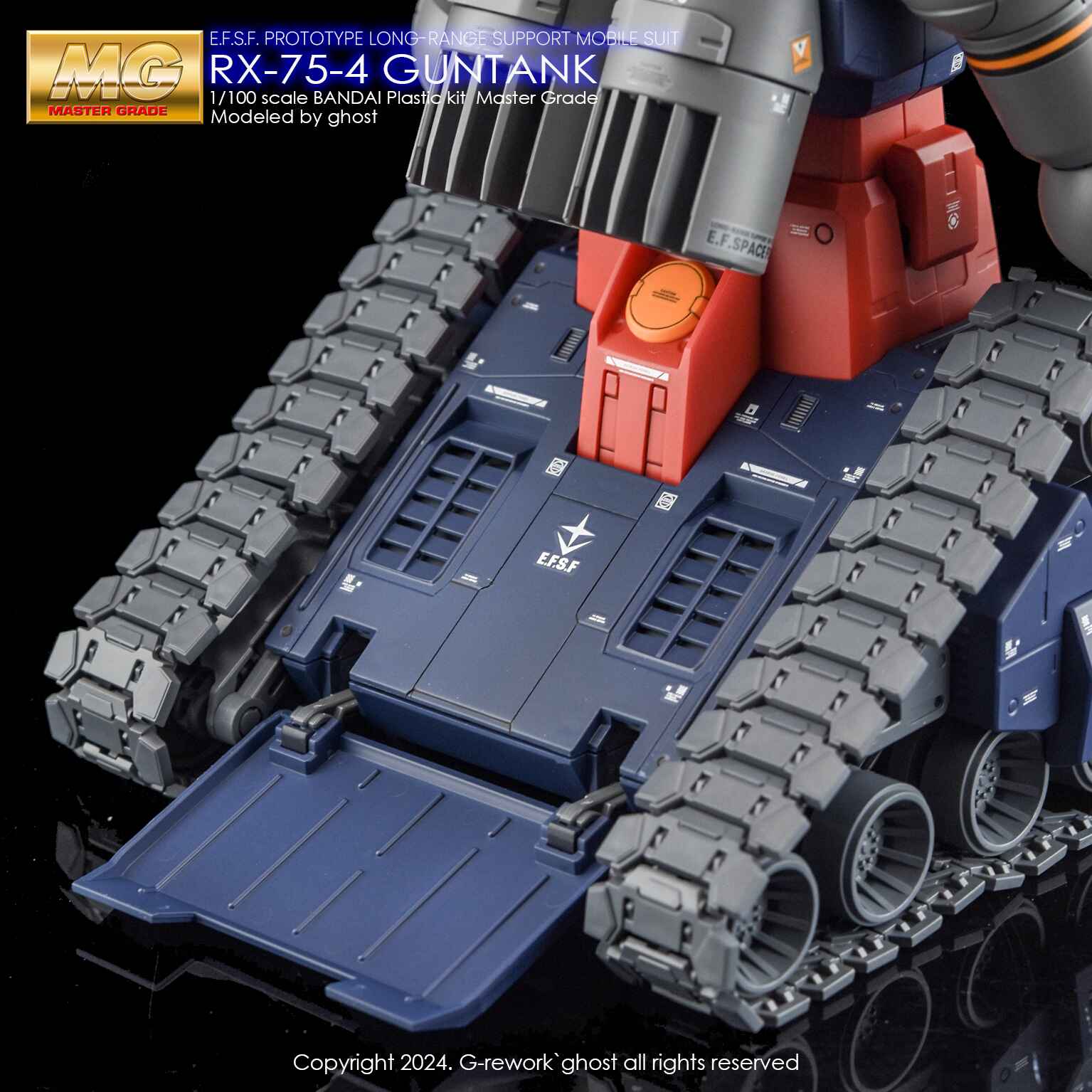 G-Rework - MG RX-75-4 Guntank - WaterDecal