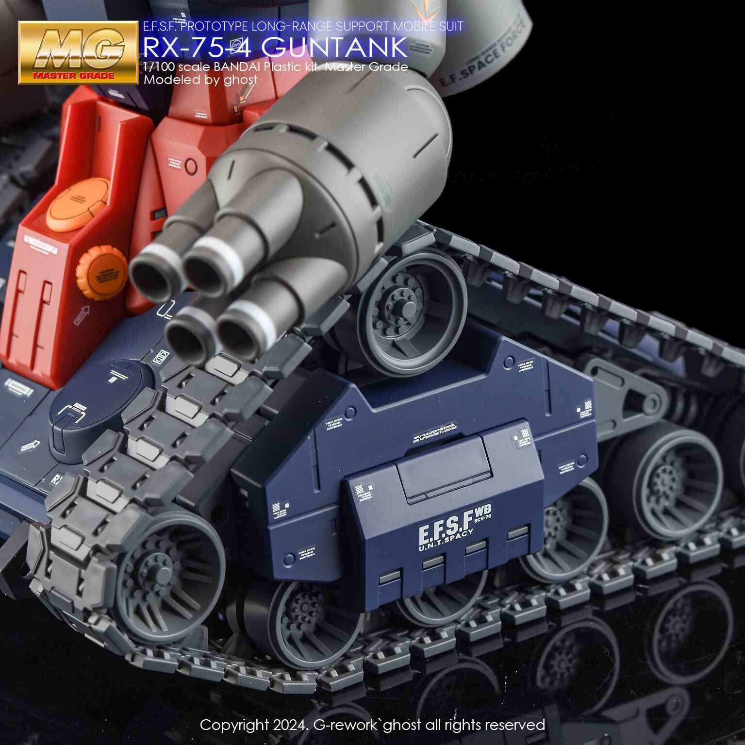 G-Rework - MG RX-75-4 Guntank - WaterDecal