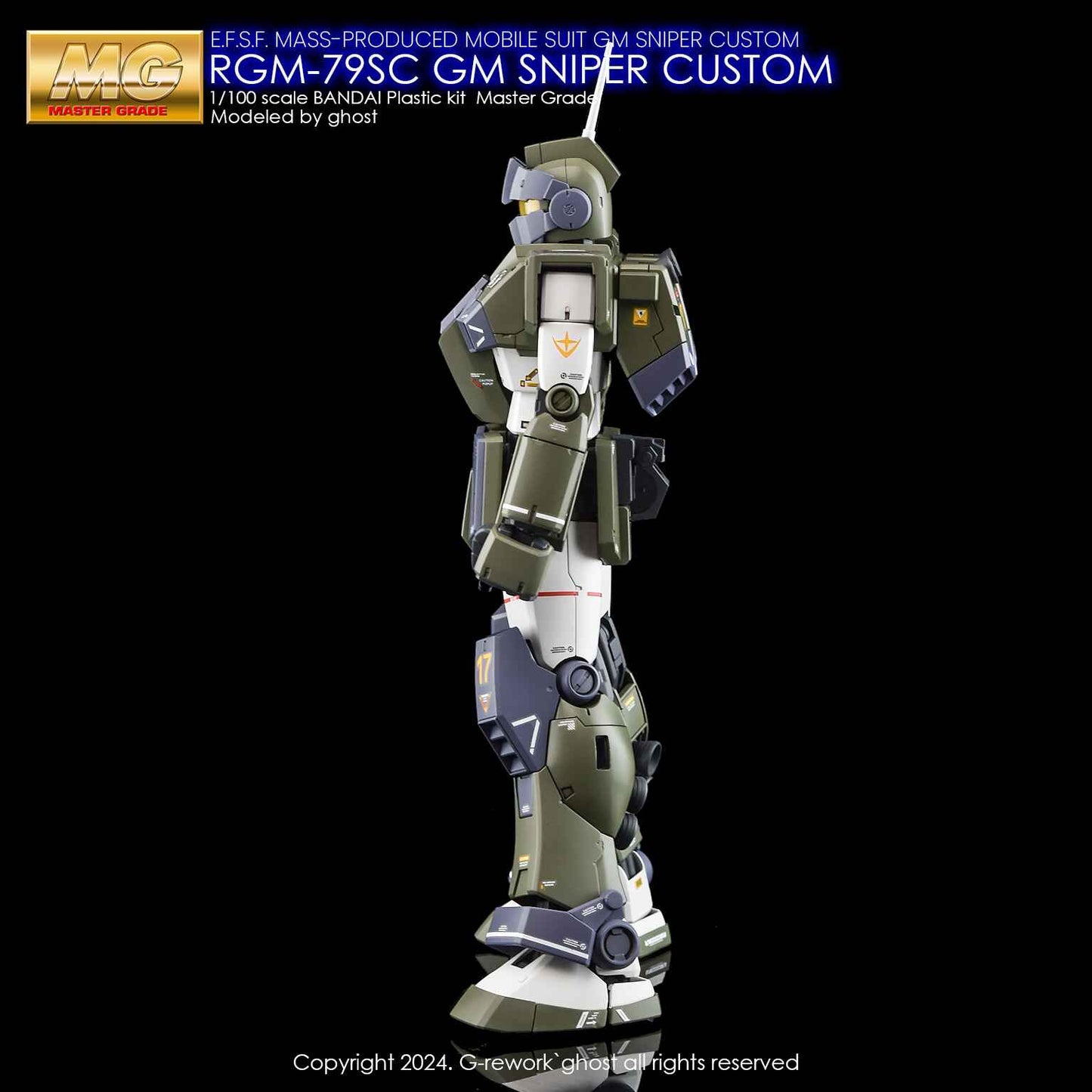 G-Rework - MG RGM-79SC GM Sniper Custom - WaterDecal